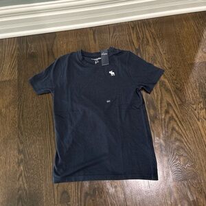 Abercrombie Kids Dark Blue Tee with Moose Logo
